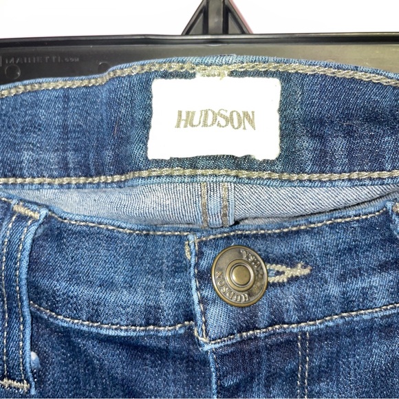 Hudson Jeans Colette Mid Rise Skinny Stretch Cascade Women Size 29 Casual Denim - Picture 6 of 13